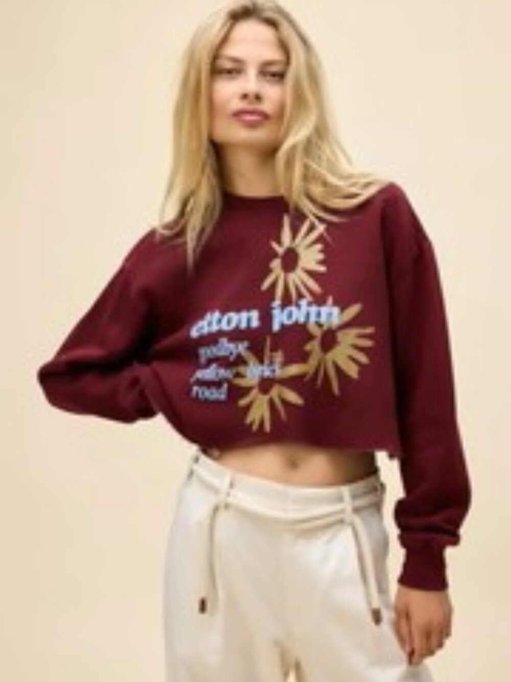 Daydreamer Elton John Yellow Brick Road Sweatshirt Large